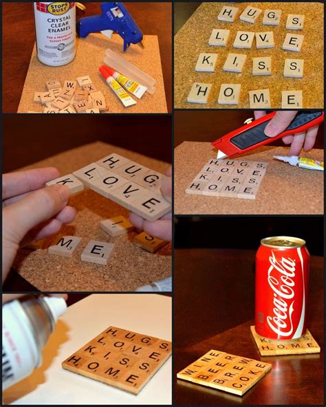 Diy Coaster Using Scrabble Tiles Might Have To Keep My Eyes Open For