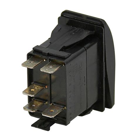 20 Amp 12 Volt Dc 2 Position Illuminated Rocker Swith Rocker Switches