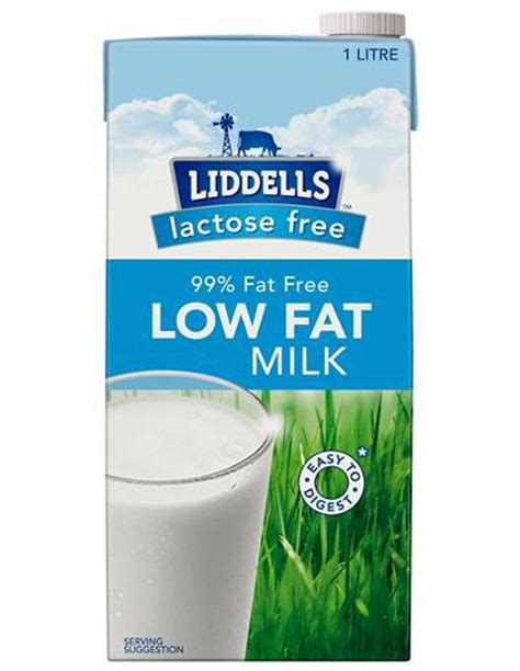 Food database and calorie counter. Liddells Lactose Free Low Fat Milk Uht 1l | eBay