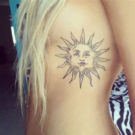 27 Hottest Tattoos Ideas For Women Inspiration MATCHEDZ Sun Tattoo