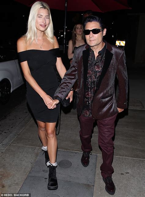 Corey Feldman 48 Arrives Hand In Hand With Wife Courtney Anne 30 At