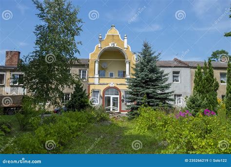 Gross Drozden Estate In Zhuravlevka Kaliningrad Region Editorial Stock