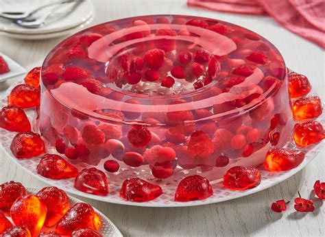 Gelatina Cristalina Con Frutos Rojos Dgari