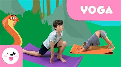 Practicar yoga en casa te va a proporcionar un bienestar físico y mental. Sun Salutations & Yoga with Animals - Yoga for Kids - YouTube