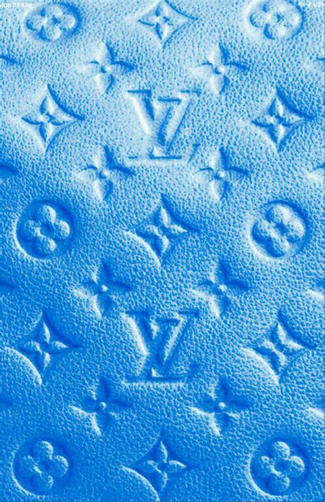Blue aesthetic LV Wallpaper | Pastel iphone wallpaper, Blue wallpaper