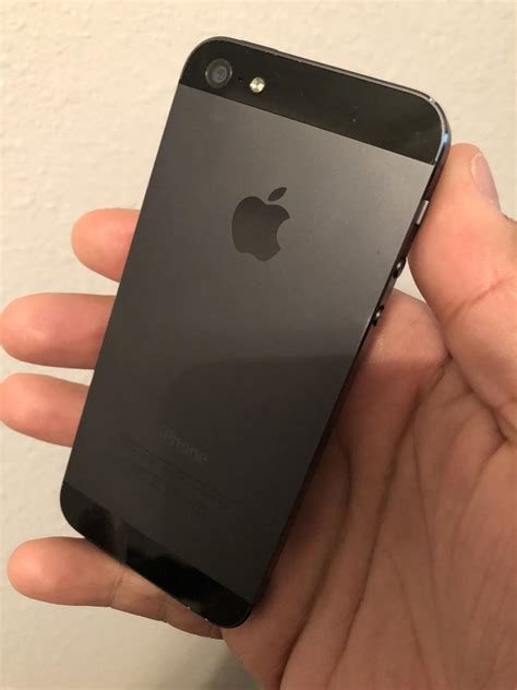 Apple Iphone 5 Unlocked Black 16gb A1428 Lrpl40683 Swappa