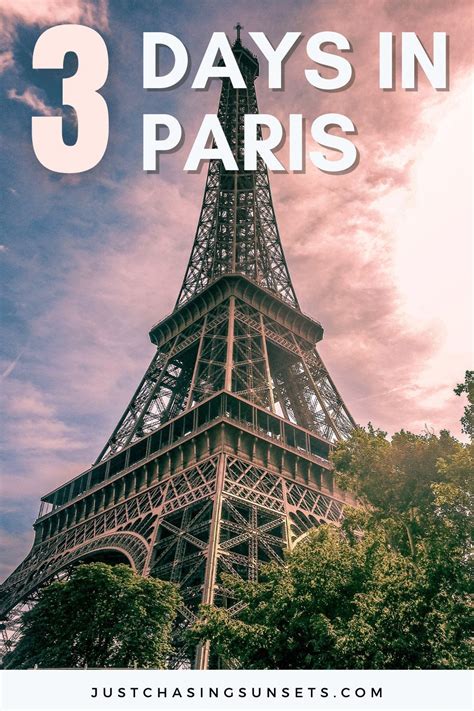 Three Days In Paris Itinerary For First Time Visitors Three Days In