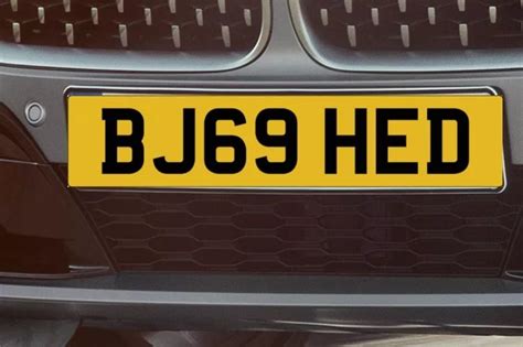 The Hilarious X Rated Number Plates On Sale In The Uk Cambridgeshire Live