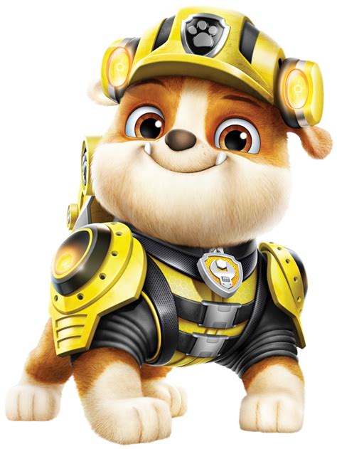 Paw Patrol Rubble Png Transparent Image Download