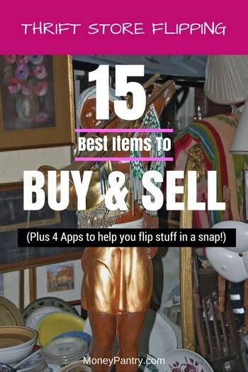 Thrift Store Flipping 15 Best Items To Resell For Profit Moneypantry