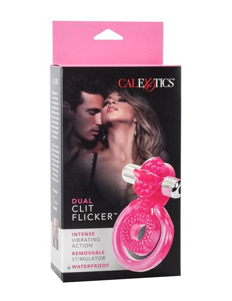 Cal Exotics Dual Clit Flicker Cockring Wholese Sex Doll Hot Sale Top