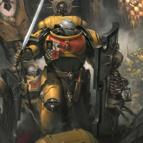 Artstation Warhammer 40k Imperial Fists Bastion Strike Force Cover