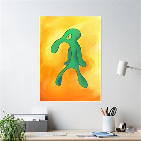 Bold And Brash Poster By Weltenraser Squidward Painting Funny
