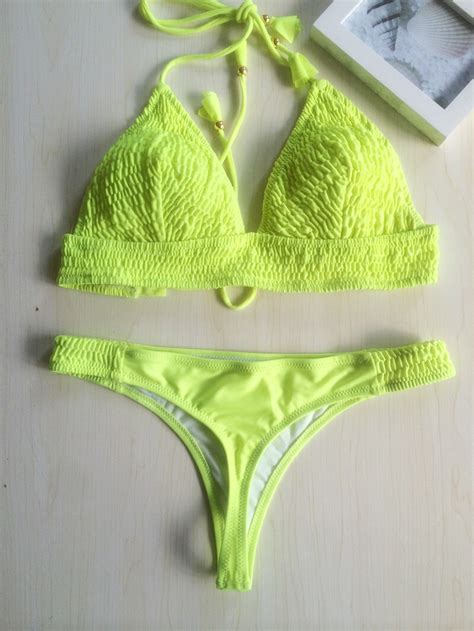 Brazilian Bikini Swimsuit Women 2017 New Summer Bathing Suit Neon