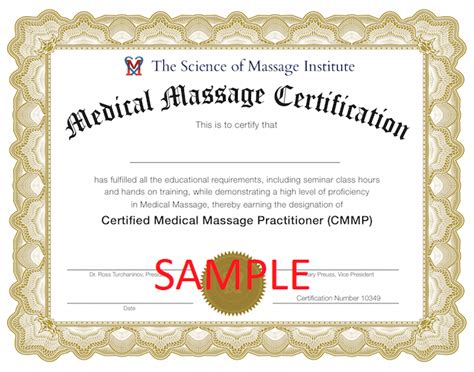 Medical Massage Certification