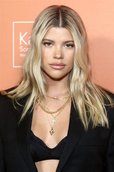 The model is not surprised at all that the flip it like disick star shared their relationship issues on kuwtk with his ex, . SOFIA RICHIE at Kate Somerville Clinic Celebrates 15 Years ...