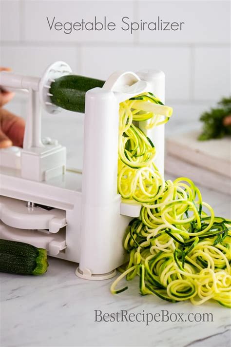Best Vegetable Spiralizers Kitchen Tools For Zucchini Best Recipe Box