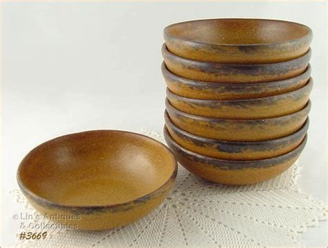 Mccoy Pottery Vintage Canyon Dinnerware Serving Bowl