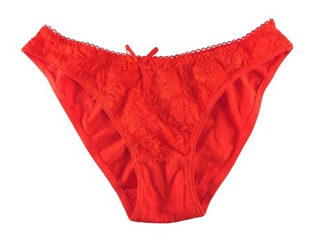 Premium Photo Red Panties