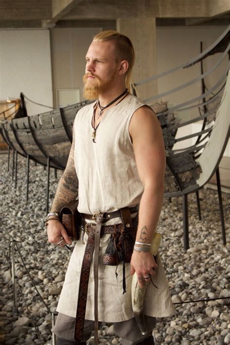 Sleeveless Viking Tunic Linen Or Wool Celtic Knotwork Trim Viking