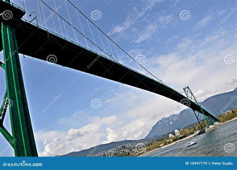 Span Across Stock Image Image Of Extend Bridge Engineering 10997779