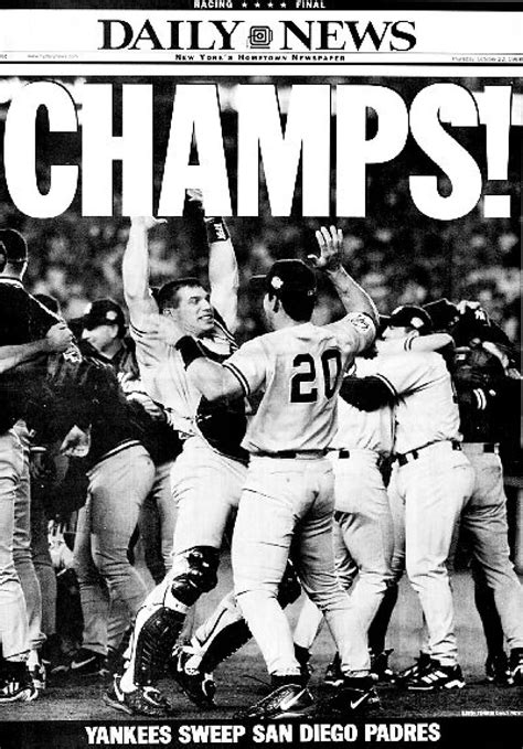 27 Yankees World Series Titles 27 Daily News Covers Slide 24 Yankees World Series New York