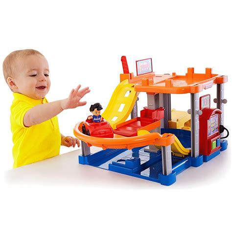 Well you're in luck, because here they come. Fisher-Price Little People Rollin Ramps Garage | The ...