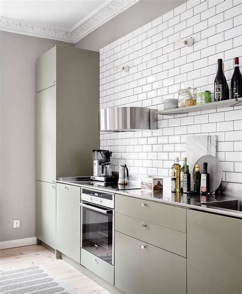 Gorgeous Grey Home With An Olive Kitchen Coco Lapine Design Kitchen