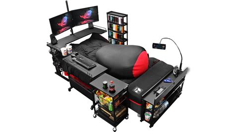 This terrifying gaming bed is just a toilet short of perfection | Rock