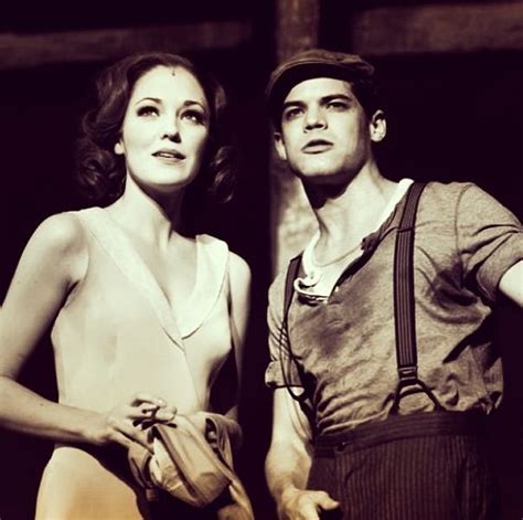 Laura Osnes And Jeremy Jordan In Bonnie And Clyde Dance Theater Broadway