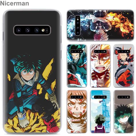 Boku No My Hero Academia Phone Cases For Samsung Galaxy S10e S10 Plus