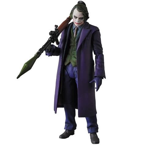 The joker was a psychopathic anarchist mastermind who, portrayed himself as an agent of chaos, rose to power in the criminal underworld by thrusting gotham city into turmoil and drew batman ever closer to crossing the fine line between heroism and vigilantism. BATMAN: the DARK KNIGHT - the JOKER (Heath Ledger) MAFEX 1 ...