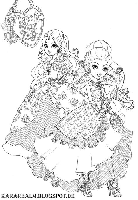 Printable christmas dot to dot coloring pages d4vif. Kara Realm: Ever After High Coloring Pages | coloring ...