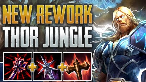 Thor Rework Frags Thor Jungle Gameplay Smite Conquest Youtube