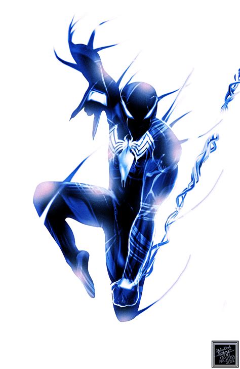 Artstation Symbiote Black Suit Spider Man