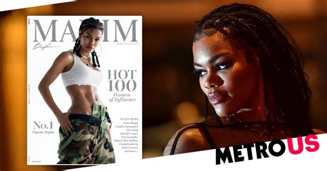 Teyana Taylor Crowned Maxims Sexiest Woman Alive Metro News