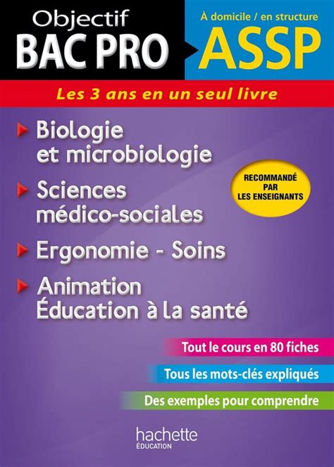 Fiches Assp Soins Santé Biologie Et Microbiologie Ebook Marie