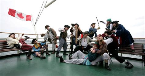Singing Pirates Invade The Waterfront During Gangways Open On Torontos