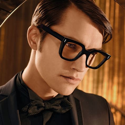 the cutler and gross 1305 offers a bold square shape that is milled from a 9mm acetate sheet