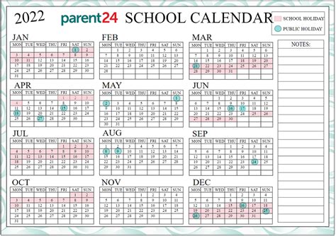 Find The 2022 School Holiday Calendar Here Parent Gambaran