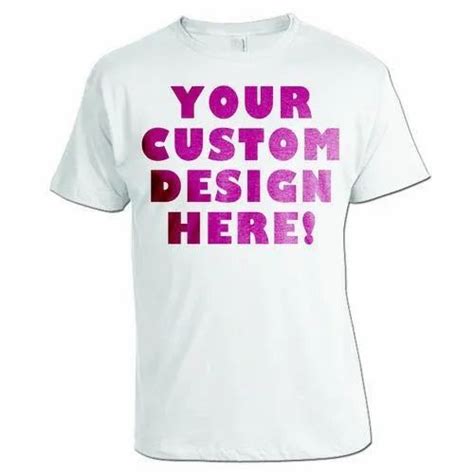 Customized White T Shirt At Rs 80piece Noida Id 20604714130