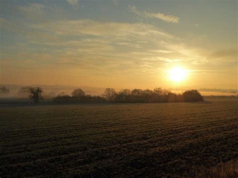 Sunrise On A Misty Morning © Philip Halling Geograph Britain And Ireland