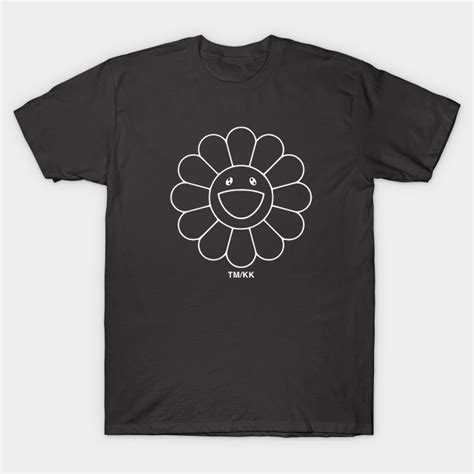 Smiling Flower Hypebeast Mask Black Murakami T Shirt Teepublic