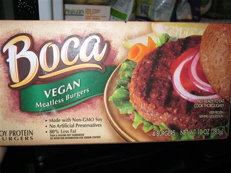 West Coast Vegan Boca Vegan Burgers