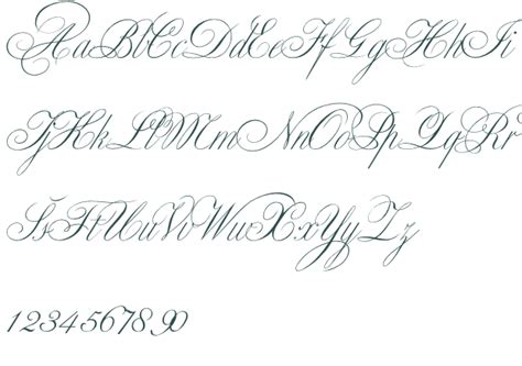 Browse by alphabetical listing, by style, by author or by popularity. 5 Classic Script Fonts Images - Fancy Cursive Fonts ...