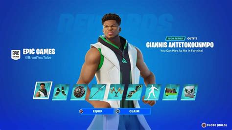 Nba Star Giannis Antetokounmpo Enters Fortnite With A New Skin And