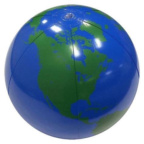 Inflatable Globe Beach Balls Item Ab Globeball