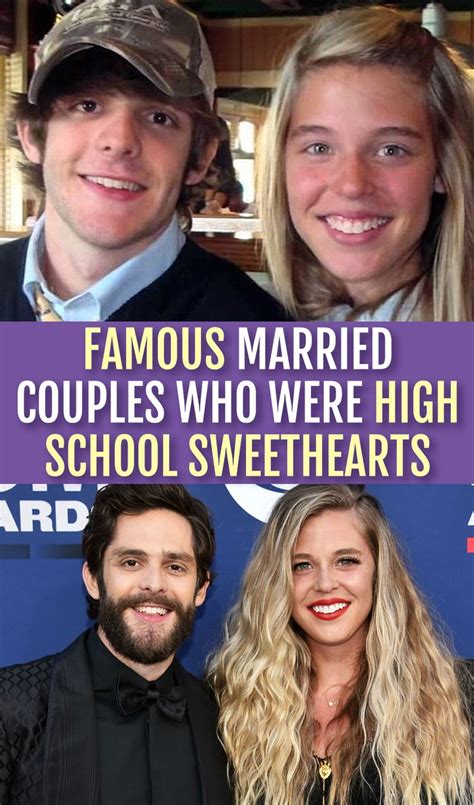 Famous Married Couples Who Were High School Sweethearts Celebrity Couples Famous Couples