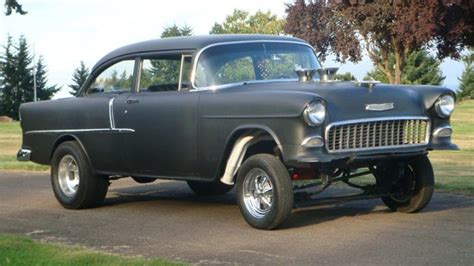 1955 Chevrolet Bel Air Is One Awesome Gasser