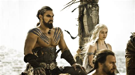 Khaleesi And Khal Drogo From Game Of Thrones Just Reunited Irl And It S Amazing Glamour